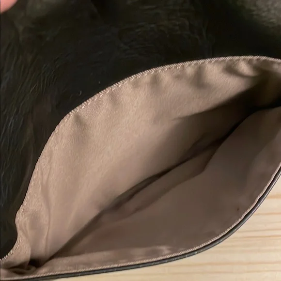 Anthropologie Margot Kari Mini Square Black Leather Crossbody Purse - Picture 6 of 12